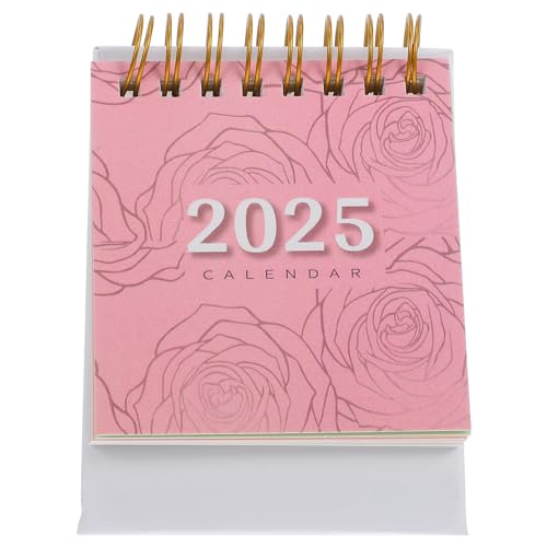 STOBOK Adorable Mini Desk Calendar Design for Elegant Standing Calendar for Home Office Stylish Organizer Ample Space for Scheduling
