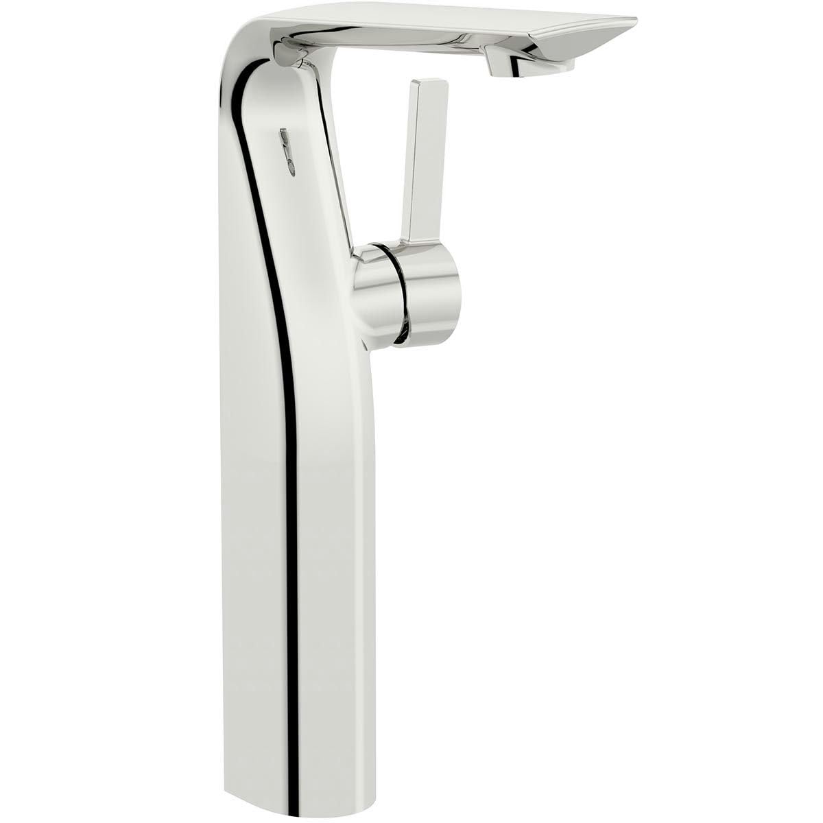 Mode Calatrava Chrome high Rise Basin Mixer tap - Chrome High Rise Basin tap, Round High Rise Basin taps, Bathroom taps Reliable