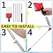 Paint Edge Trimmer + 2 Replace Pads - Adjustable 35.4-78.7 Inch Spliceable Pole, Ceiling & Corner Painting | Includes Replaceable Paint Pads | Professional Paint Edger for Clean, Sharp Lines