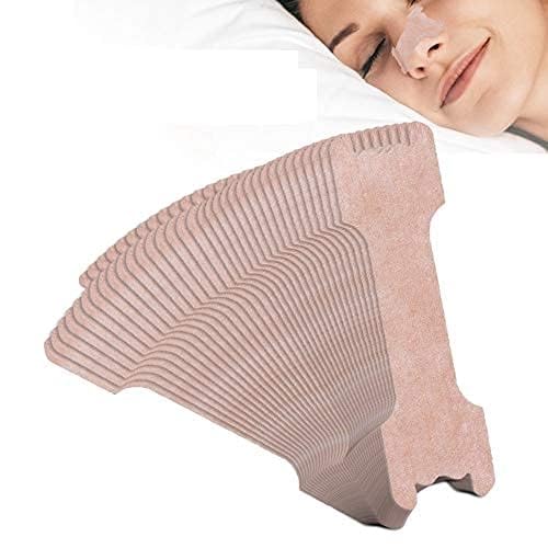 Thapncow 50 unités de patchs nasaux contre le ronflement bandelettes nasales anti-ronflement congestion nasale, taille L
