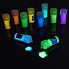 10 Color Glow In The Dark Pigment Powder with UV Lamp - Epoxy Resin Luminous Powder for Slime Kit,Skin Safe Long Lasting Self Glowing Dye for DIY Nail Art,Acrylic Paint,Fine Art, 0.7oz Each(Total 7oz) #1