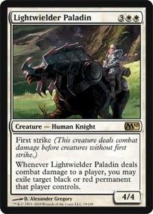 Magic The Gathering - Lightwielder Paladin - Magic 2010 - Foil