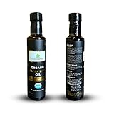USDA Organic Black Seed Oil 8.4 Fl Oz Certified 100% Virgin, Cold Pressed, Glass Bottle, Omega 3 6 9 - Nigella Sativa Black Cumin - Antioxidant for Immune Support, Joints, Digestion, Hair & Skin