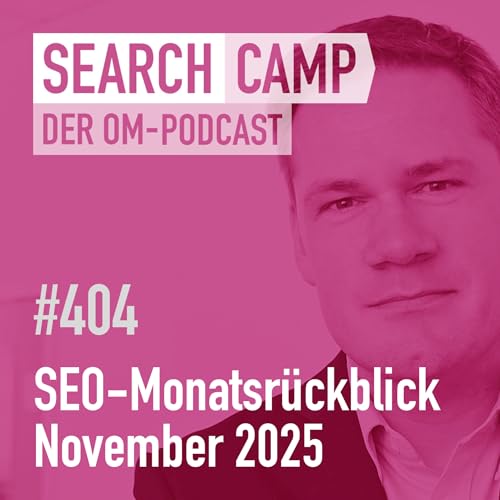 SEO-Monatsr&uuml;ckblick November 2025: Web Guide, KI-Studien, GSC + mehr [Search Camp 404]