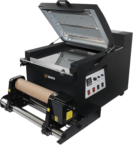 A3 DTF Powder Shaking Machine 13.4in (340mm) DTF Automatic DTF Powder Shaker Machine DTF Powder Shaker and Dryer Machine Heating for DTF Printing on T-Shirts Clothes