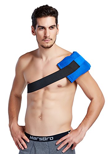 image for Koo-Care 2 Flexible Gel Ice Pack and 1 Wrap with Elastic Strap for Hot
