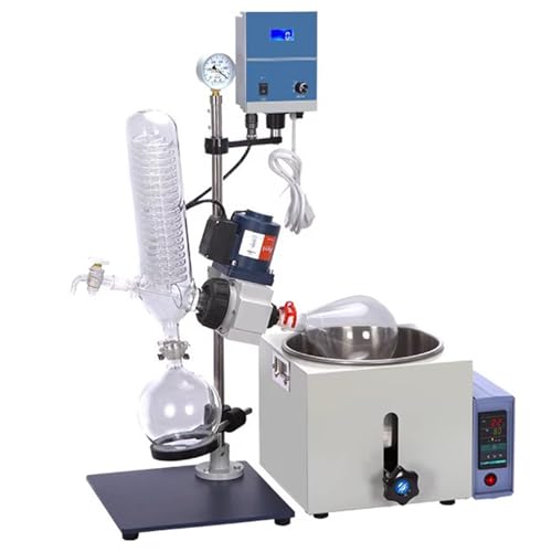 Evaporador rotativo de 1 litro, pantalla digital, 0-120 R/min evaporador rotatorio al vacío para equipos de laboratorio de la industria química