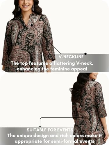 Image of Leriya Fashion Kurta Sets for Woman | Co ord Set for Women Stylish | Kurti Set for Woman | Short Kurti for Women | Kurtis | Ethnic Jaipuri Straight Kurta Set with Palazzo Pants | Salwar Suit for Party Outfits