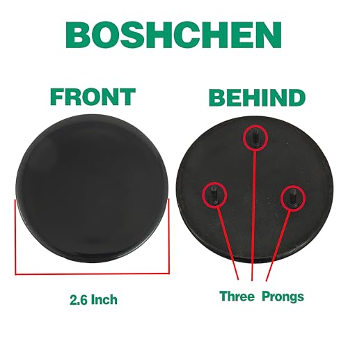 WB29K10022 Surface Small Burner Cap for GE Gas Range, Replacement Part Fit for GE Gas Range/Stove/Cooktop 2.6 Inch Diameter(2 Pack)