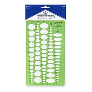 Alvin Even Ellipse Master Schablone TD1267