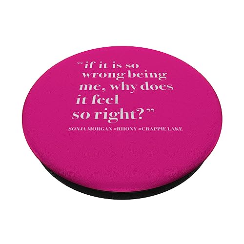 Sonja Morgan Real Housewives PopSockets Swappable PopGrip, Black - Image 2