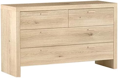 Amazon Arne チェスト 幅110 北欧 オーク おしゃれ 安い 完成品 ローチェスト リビングチェスト 整理ダンス 3段 木製 収納家具 タンス チェスト タンス オンライン通販