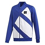 Designer: Adidas originals adidas J EQT Tracktop Sudadera, niños, Azul (tinmis/Blanco), 176