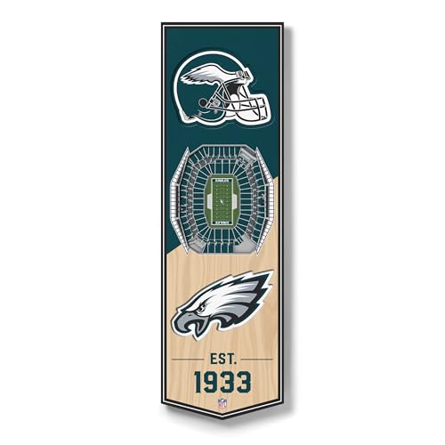 Image of YouTheFan NFL 3D Stadium Banner - 6x19