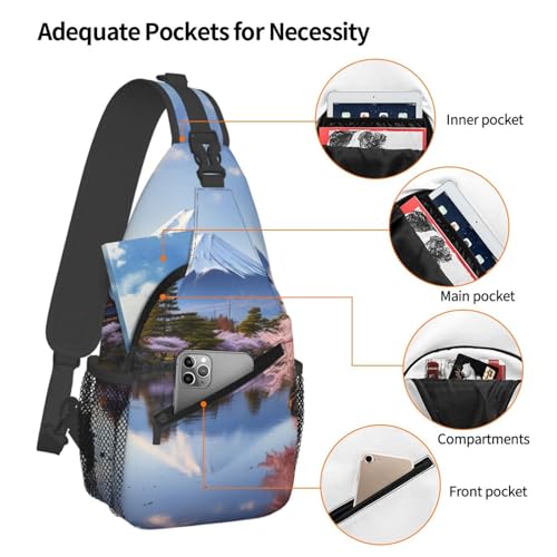 Mochila pequeña tipo bandolera para senderismo unisex miniatura 4