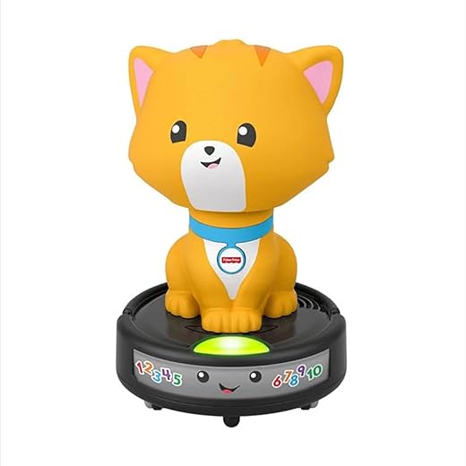 Fisher-Price Laugh & Learn Crawl-After Cat On a Vac