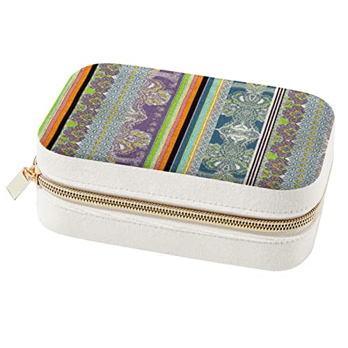 Boîte à bijoux portable fleur pour vos week-ends et vacances - 2