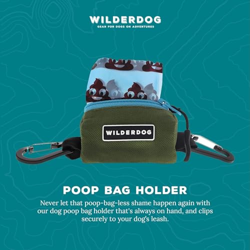 Image of Wilderdog Dog Poop Bag Holder - Seafoam
