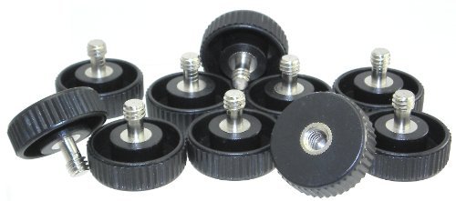 Desmond 10 x Short Screw 1/4" Camera Body/Tripod / Bracket Male & Female Threads