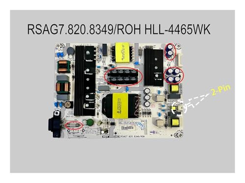 RAYPUR RSAG7.820.8349/ROH HLL-4465WK Power Supply Board Fits 43R6E 50R6E 55R7E 50R6040E 55R6000E HZ55A65 HZ49A65 H43A6550 TV Circuit Board - Thumbnail 4