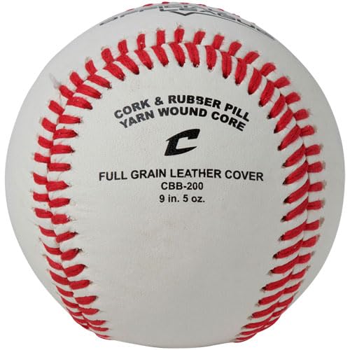 Champro Official League Baseball, rear view with specifications