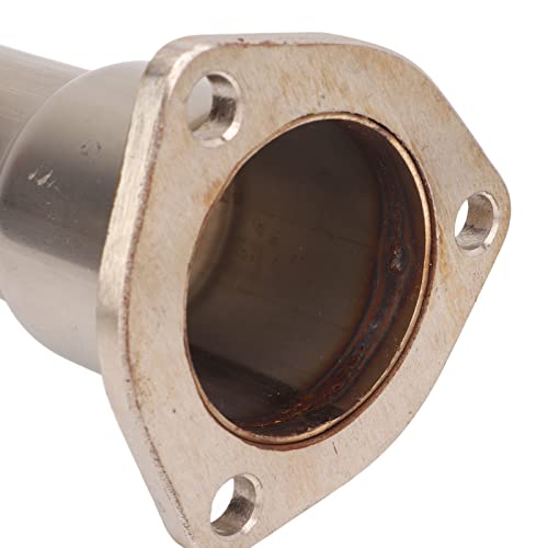 Durchmesser ca. 2 1/2 bis 2 Zoll 3-Schrauben-Auspuff-Reduzierer, Header-Reduzierer-Kollektor-Auspuffrohr-Adapter-Flansch-Reduzierer-Kit Auspuffanlagen-Zubehör Stahl Für Automobile