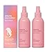 Spray alla cheratina, balsamo senza risciacquo 5 in 1, mantenimento lisciante alla cheratina, maschera Protect Essence Hairs, trattamento quotidiano liscio e nutriente per tutti i tipi di capelli,2pcs immagine