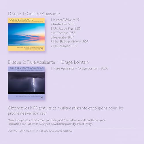 Coffret 4 Albums de sons de la nature pour la relaxation profonde, la méditation et le sommeil – vue 4