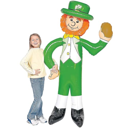 Giant 70 Inch Inflatable Leprechaun for St. Patrick's Day