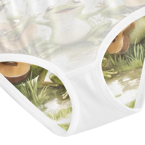 Three Guitar Frogs Dragonfly Toddler Girls's Underwear 2T 202b9008 5