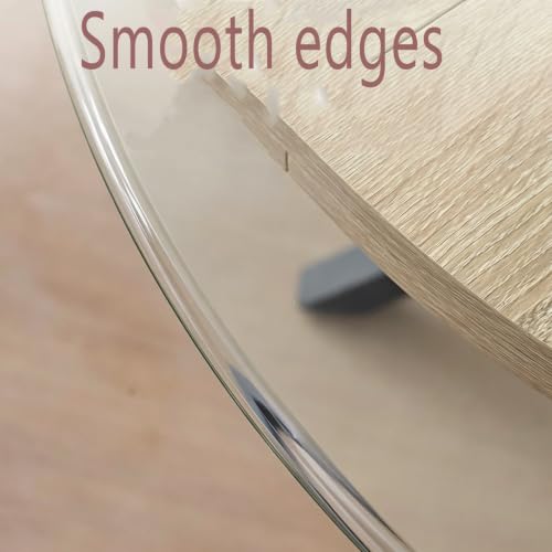 Plateau de table en verre de remplacement 65cm pour table basse de salon