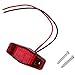 Produktbild Hot1 pc LED Anhänger Lkw 2 Diode 1x2,5 Bodenfreiheit Seitenmarkierungsleuchte Tauchbreite lampe Bodenfreiheit Lampe Auto Styling (Rot) JBP-X