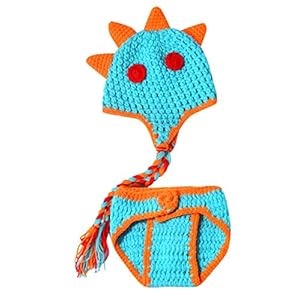 Happy Cherry Baby Fotografie Prop Outfits Gebreide Kostuum Hoed Pasgeboren Cartoon Handgemaakte Knit Cap