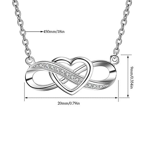 LYL.Adorer Collana Donna in Argento 925,Collana