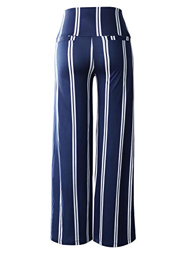 Arolina Women's Stretchy Wide Leg Palazzo Lounge Pants Casual Comfy High Waist Palazzo Pants3