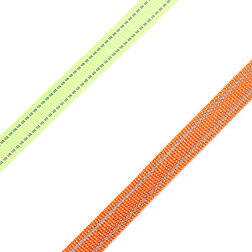 Ejoyous Doppelte Einziehbare Hundeleine, Doppelleine für 2 Hunde Hundeleine Ausziehbar mit Licht (dunkelgrau)