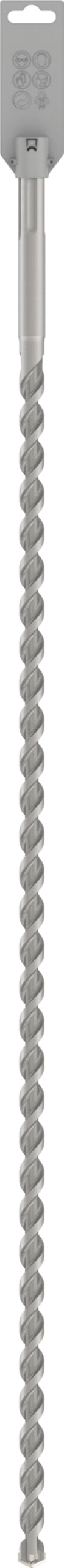 Bosch 1x Foret PRO SDS max-4 (pour Béton armé, Bloc de construction en béton, Ø 18,00 mm, Professional Accessoire Marteau burineur)
