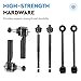 10pcs Front Upper Control Arms w/Ball Joints + Sway Bar Links + Tie Rod for Jeep Commander 2006-2010, Grand Cherokee 2005-2010, Suspension Kit K620188 K80629 K80861 ES80643 ES80644 EV80782
