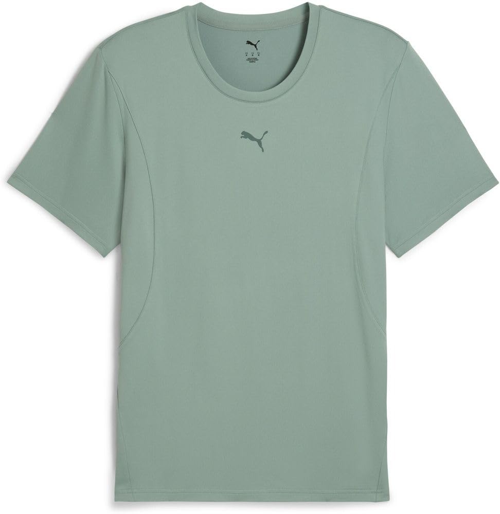 PUMA CLOUDSPUN Soft Tee T-Shirt – Unisex, Größe M, Farbe Green Moon