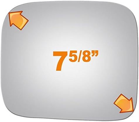 Burco 2298 Driver Side Replacement Mirror Glass for 1992-2002 ACURA SLX, 1992-2002 ISUZU TROOPER