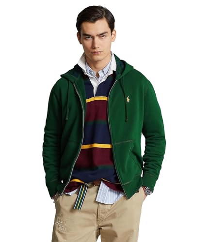 Image of POLO RALPH LAUREN Double-Knit Full Zip Hoodie