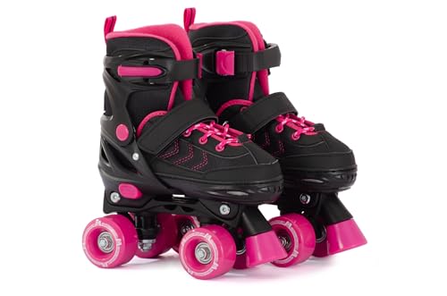Aventuri Einstellbare Rollschuhe - Semi-Softboot Rollerskates - für Kinder...
