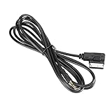 Material: PVC Alamor 2M Auto Audio Kabel für MP3 Phone IPOD mit Audi A1 A2 A3 A4L A6L Q4 Q5 Q7