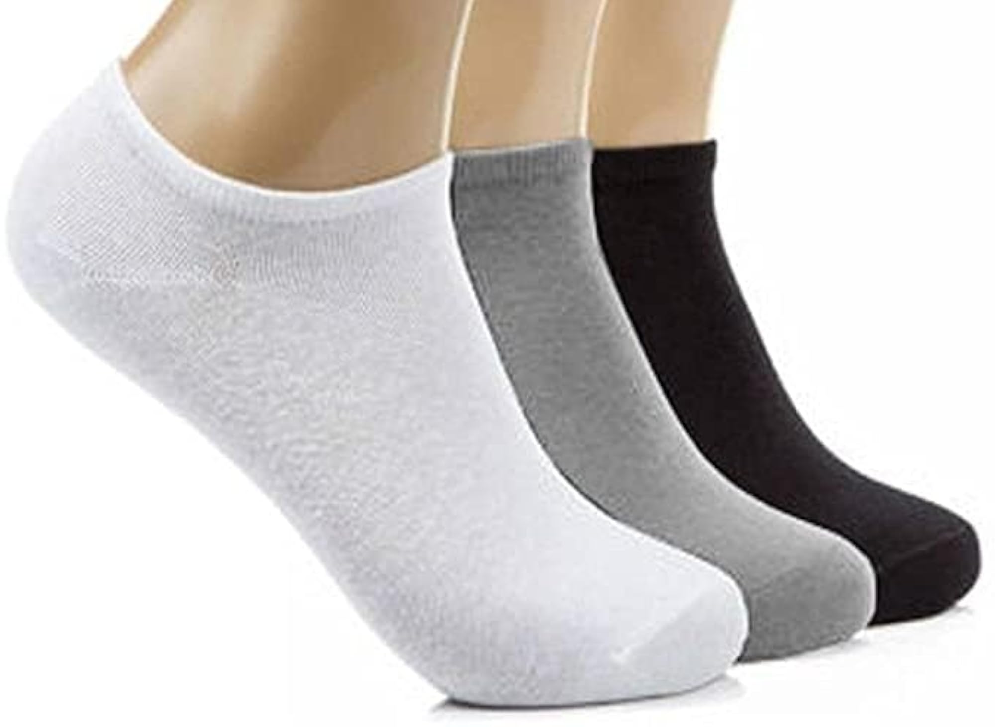 Men's Half Terry Cotton Socks Pack of 5, Comfortable Wear