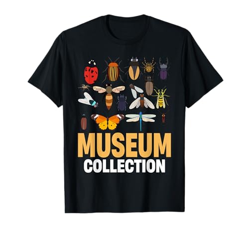 Animal Crossing Bugs Museum Collection T-Shirt