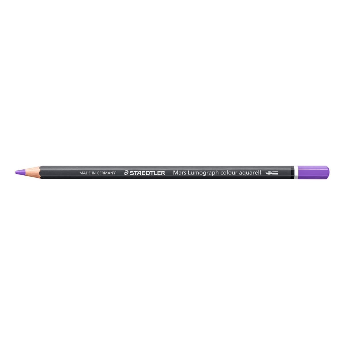 STAEDTLER Watercolour Pencil - Lavender - Mars Lumograph Colour Aquarell - Pack of 6, 104-600
