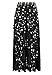 New Summer Women's Laser Cut Out Halter Sexy Hollow Out One Piece Swimsuit Skirt Set, Fashionable Pool Outfit (Black)