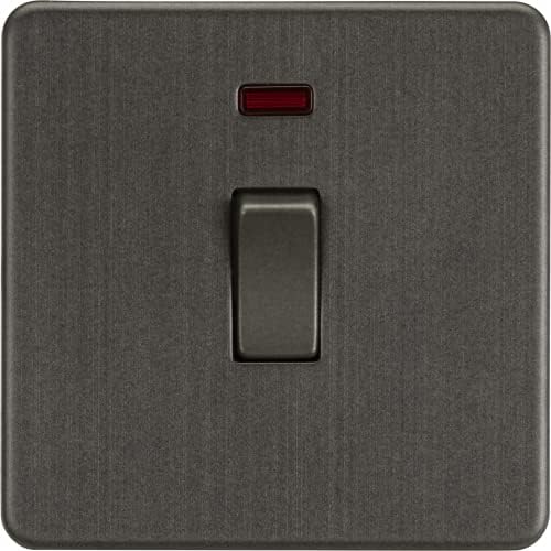 Screwless 1G 2-way 10-200W; 5-150W LED trailing edge dimmer