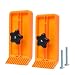 Produktbild POWERTEC 71832-P2 Stapelbares Federbrett für Tischsäge, Frästisch und Bandsäge, universelle T-Schienen- und Gehrungsschlitz-Halterung, Sicherheitswerkzeug für Holzbearbeitung, 2 Stück