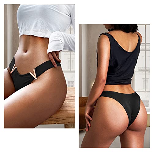 Chahoo Bikini Panties For Women Sexy Underwear Ice Silk Breathable Hipster 4-Pack Stretch Low Rise Ladies Briefs #TOP2